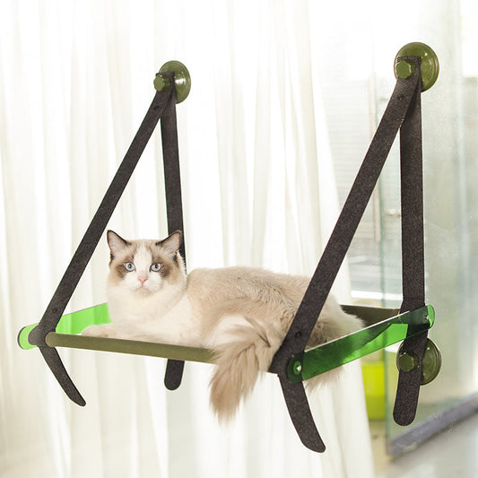 Foldable Cat Window Hammock with Suction Cups