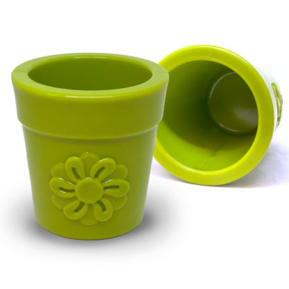 SodaPup Large Flower Pot eCup – Treat Dispensing Enrichment Toy