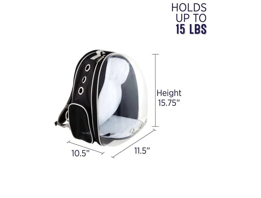 Large Cat Carrier Backpack – Expandable Travel Bag for Cats