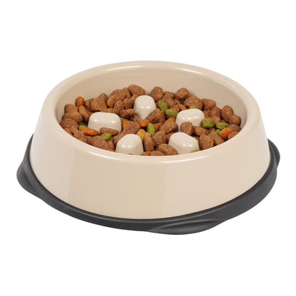 IRIS USA Slow Feeder Dog Bowl
