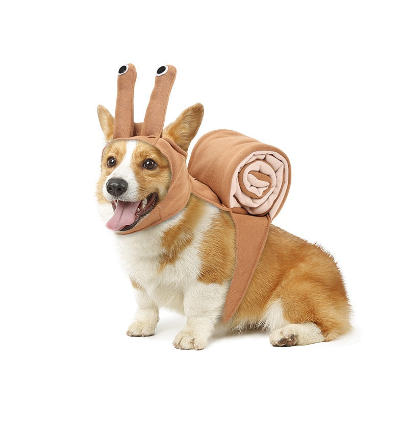 Snail Headdress Halloween Dog Costume