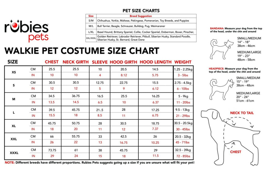 Walking Werewolf Pet Dog Costume