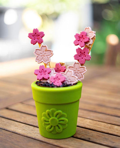 SodaPup Large Flower Pot eCup – Treat Dispensing Enrichment Toy