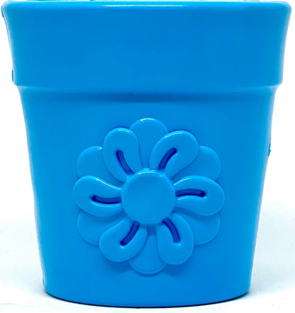 SodaPup Large Flower Pot eCup – Treat Dispensing Enrichment Toy