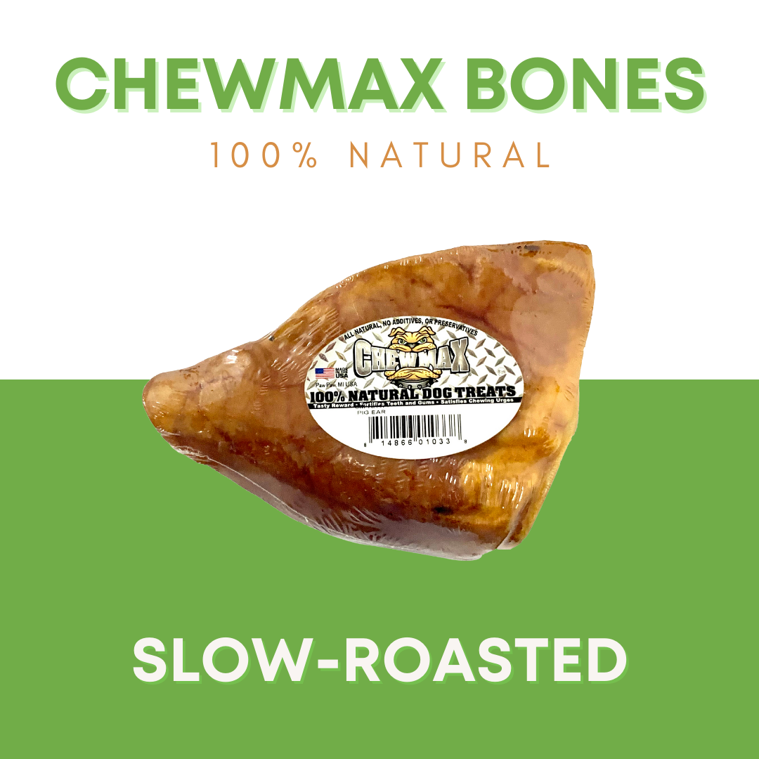 Natural Pig Ear Dog Chews