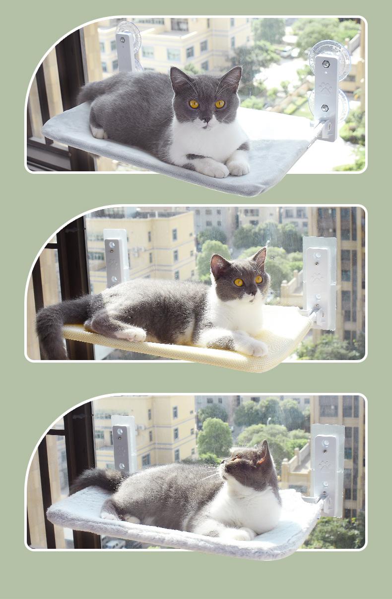Cat Window Perch Hammock with Suction Cups