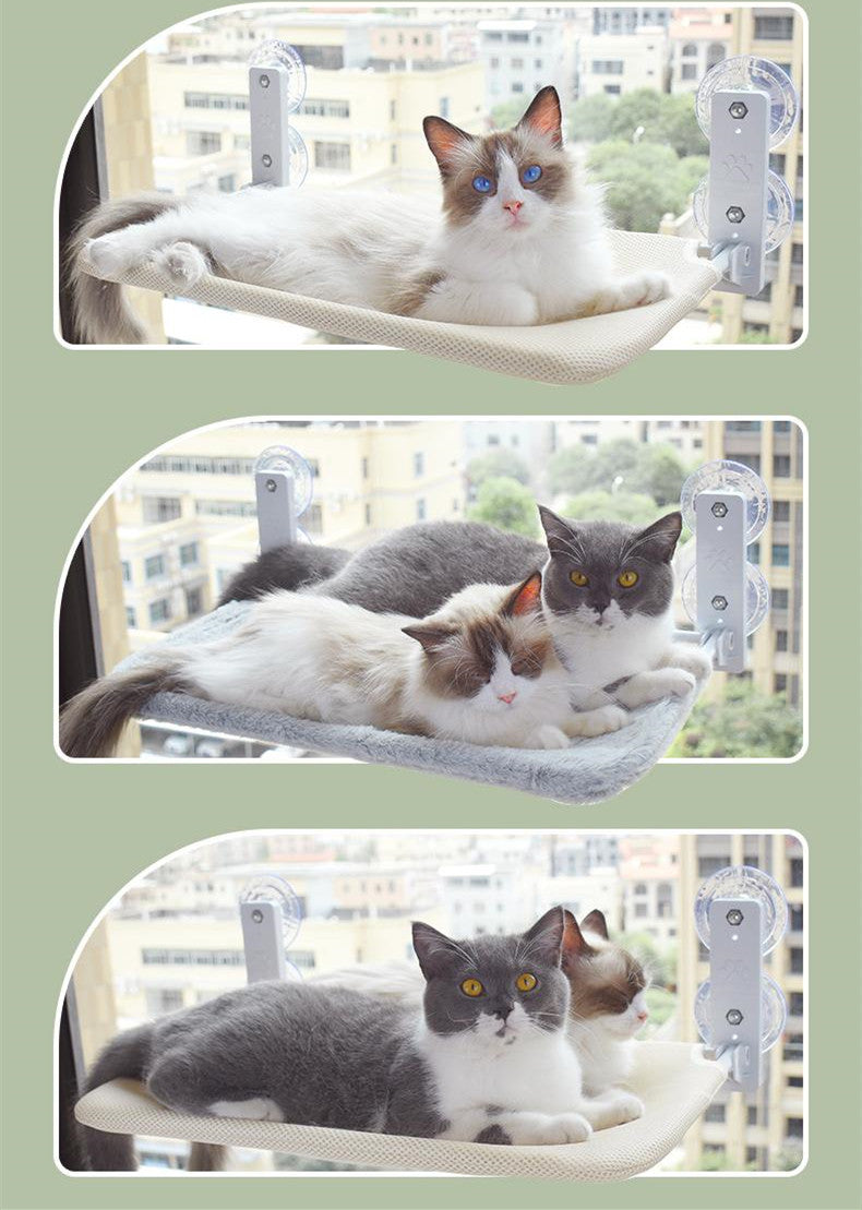 Cat Window Perch Hammock with Suction Cups