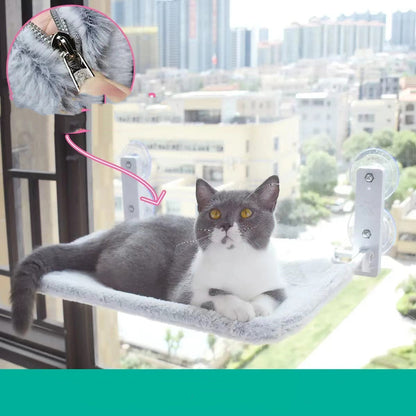 Cat Window Perch Hammock with Suction Cups