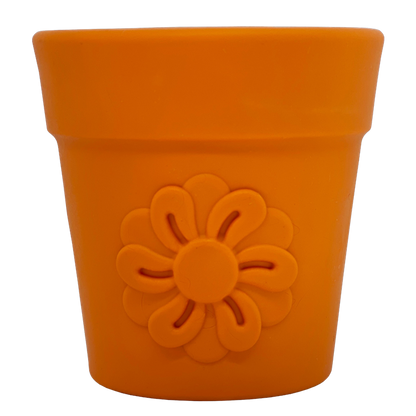 SodaPup Large Flower Pot eCup – Treat Dispensing Enrichment Toy