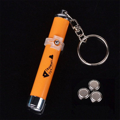 LED Laser Pointer Toy with Animation Shadows for Cats & Dogs