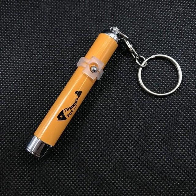 LED Laser Pointer Toy with Animation Shadows for Cats & Dogs