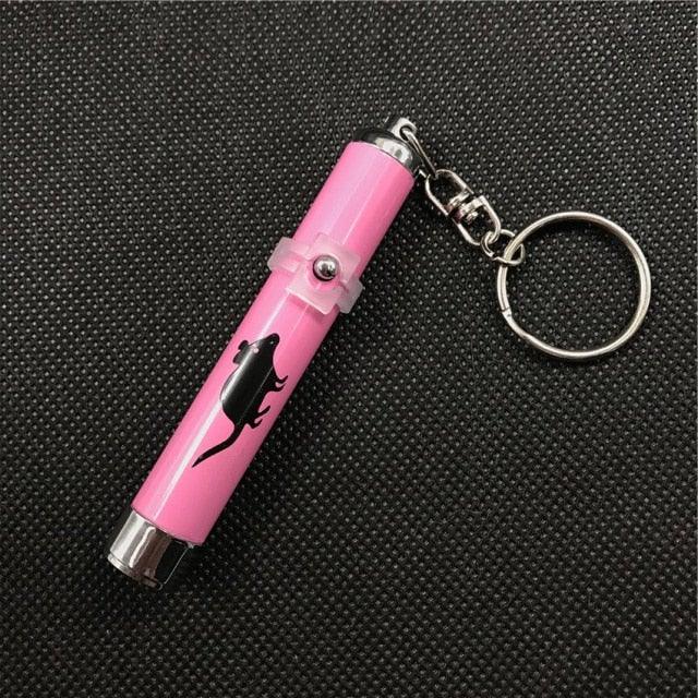LED Laser Pointer Toy with Animation Shadows for Cats & Dogs