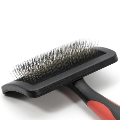 Jeffers Dual-Level Slicker Brush for Dogs & Cats