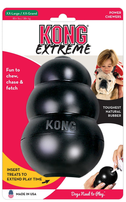KONG Extreme Rubber Dog Toy for Power Chewers | Treat Stuffing