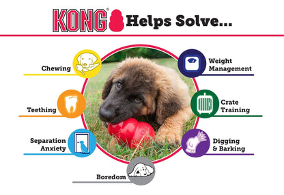 KONG Extreme Rubber Dog Toy for Power Chewers | Treat Stuffing