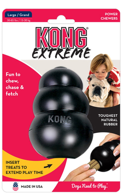 KONG Extreme Rubber Dog Toy for Power Chewers | Treat Stuffing