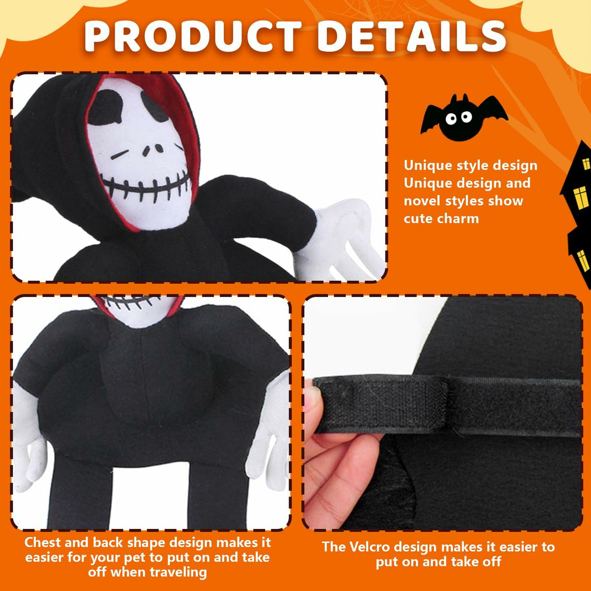 Ghost Rider Saddle Dog Costume