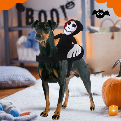 Ghost Rider Saddle Dog Costume