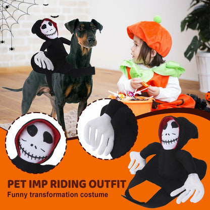 Ghost Rider Saddle Dog Costume