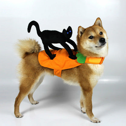 Cat Knight Saddle Dog Costume