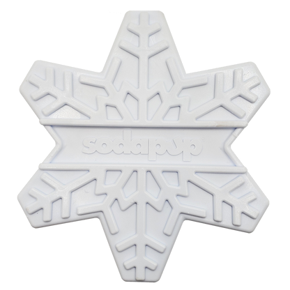 SodaPup Snowflake Nylon Dog Chew Toy for Aggressive Chewers