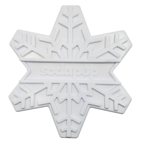 SodaPup Snowflake Nylon Dog Chew Toy for Aggressive Chewers