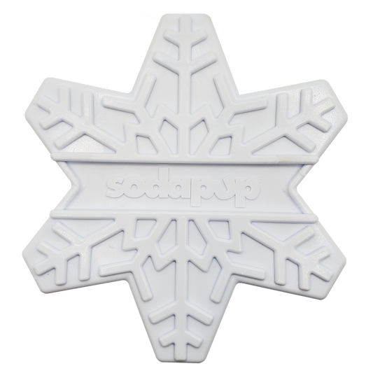 SodaPup Snowflake Nylon Dog Chew Toy for Aggressive Chewers